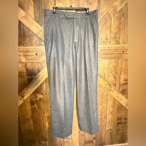 BANANA REPUBLIC Gray Wool Blend Style 300412 Utility Officer Baggy 34 X 32